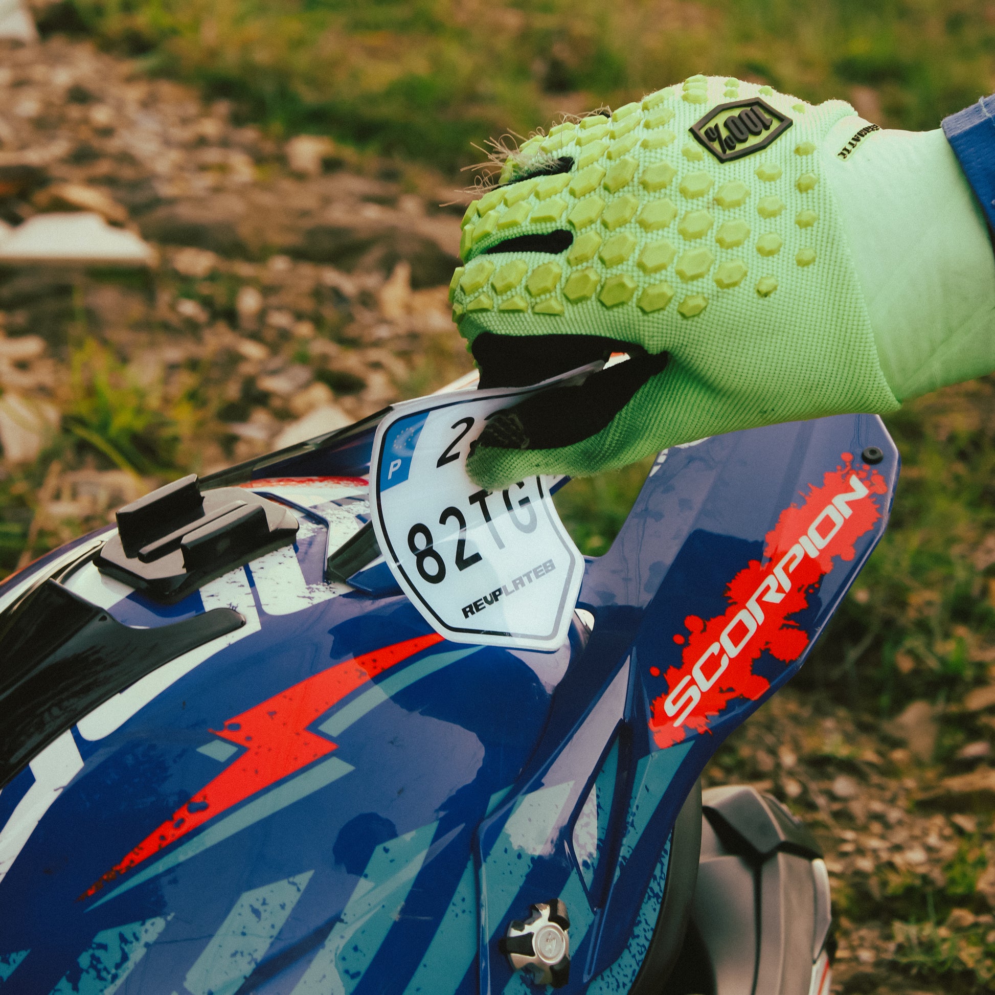 RevFlex® Flexible Custom Enduro and Off-Road Plate - REVPLATES