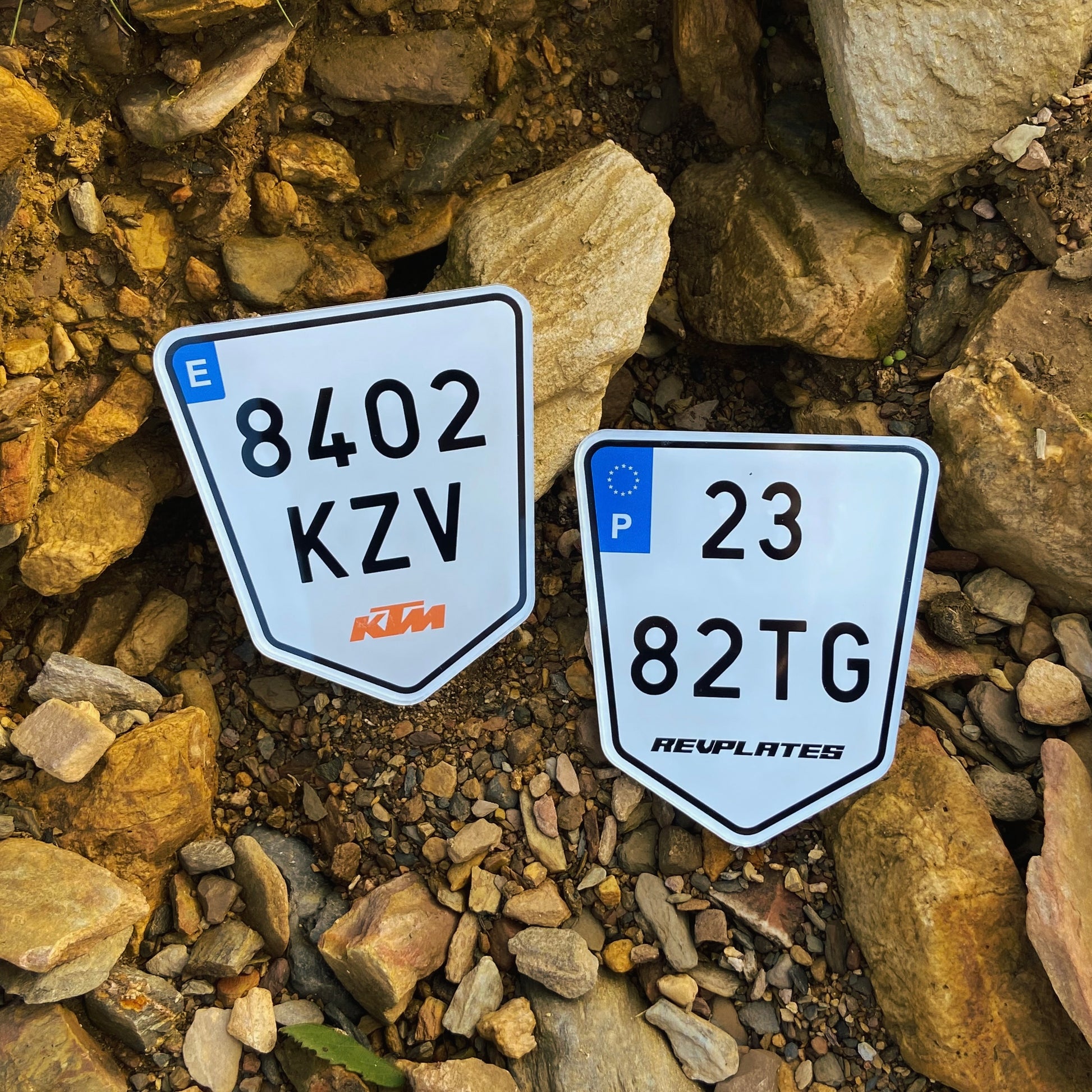 RevPlates® Custom Enduro and Off-Road Plate - REVPLATES