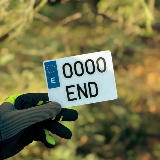 RevPlates® Rectangle Custom Enduro Plate