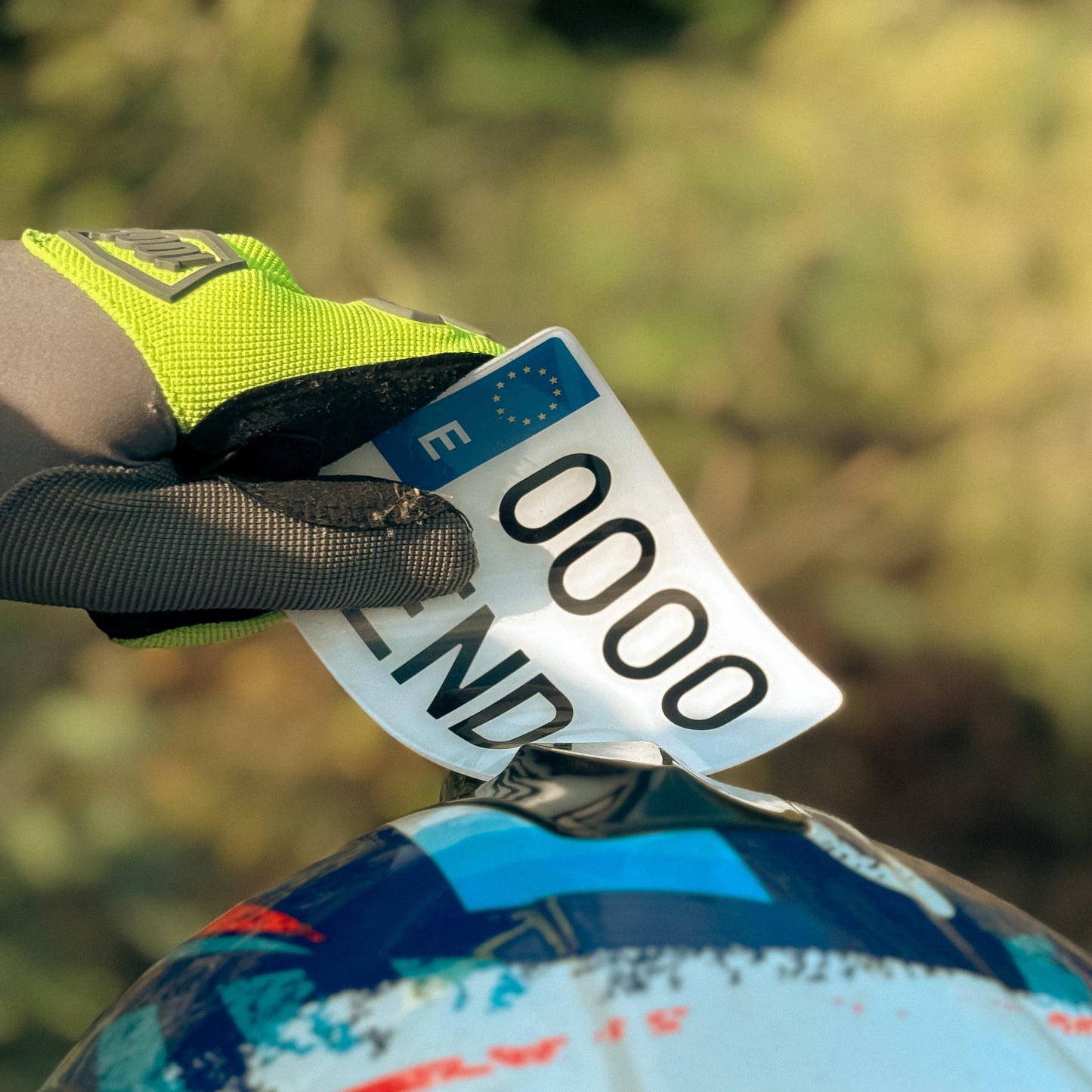 RevPlates® Rectangle Custom Enduro Plate